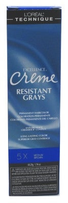 Loreal Excel Creme Resist#5X Medium Brown 1.74oz