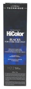 Loreal Excel Hicolor H22 Tube Black Sapphire 1.74oz