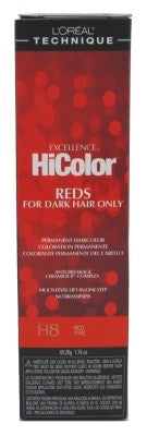 Loreal Excel Hicolor H08 Tube Red Fire 1.74oz