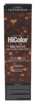 Loreal Excel Hicolor H03 Tube Soft Brown 1.74oz