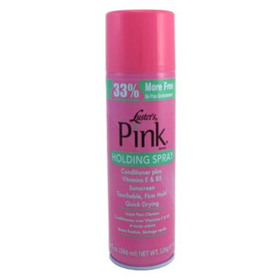 Lusters Pink Holding Spray Quick Drying 14oz Bonus Size