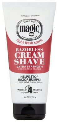 Magic Razorless Cream Shave Extra Strength 6oz