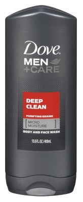 Dove Body & Face Wash 13.5oz Mens Deep Clean