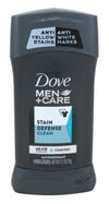 Dove Deodorant 2.7oz Mens Stain Defense Clean