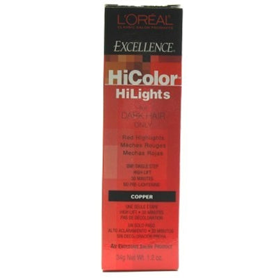 Loreal Excel Hicolor Hilights Copper 1.2oz