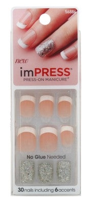 Kiss Impress Press-On Nails One Step Gel Rock It