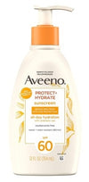 Aveeno Spf#60 Protect + Hydrate Lotion All-Day 12oz