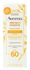 Aveeno Spf#60 Protect +Hydrate Lotion All Day For Face 2oz