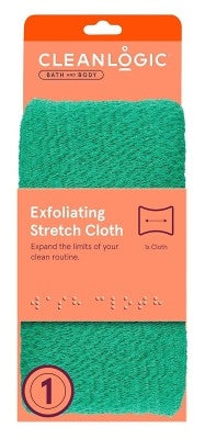 Clean Logic Stretch Bath & Shower Cloth (Assorted Colors)