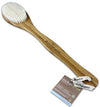 Clean Logic Bamboo Handle Bristle Bath Brush