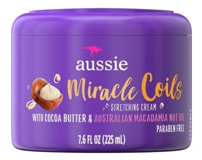 Aussie Miracle Coils Stretching Cream 7.6oz Jar