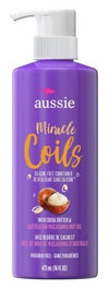 Aussie Conditioner Miracle Coils 16oz(Silicone Free) Pump