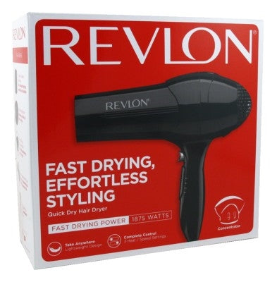 Revlon Dryer Quick Dry 1875 Watt Ultra Lightweight