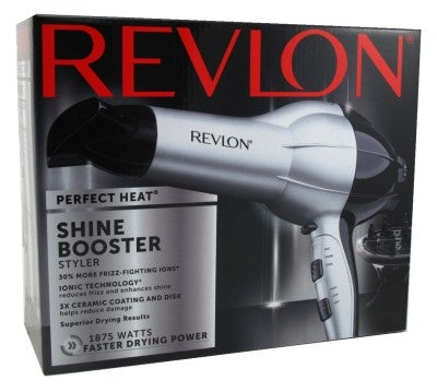 Revlon Dryer Shine Booster 1875 Watt Tourmaline W/Diffusr