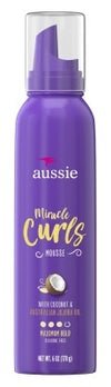 Aussie Miracle Curls Mousse 6oz (Maximum Hold)