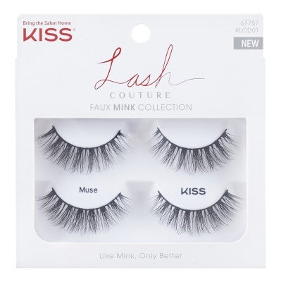 Kiss Lash Couture Faux Mink Muse Double Pack