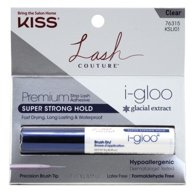 Kiss I-Gloo Strip Lash Super Strong Hold Adhesive Clear