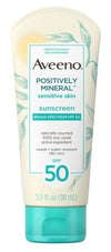 Aveeno Positively Mineral Spf#50 Sensitive 3oz