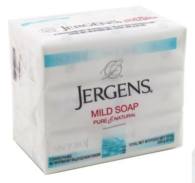 Jergens Soap Bar 3 Count Mild (3oz Each Bar)