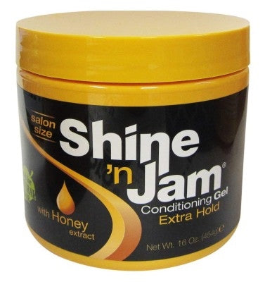 Shine N Jam Conditioning Gel Extra Hold 16oz Jar