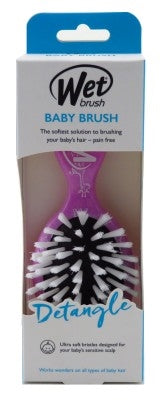 Wet Brush Detangle For Babies (Pink)