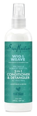 Shea Moisture Wig & Weave 2In1 Conditioner & Detangler 8oz