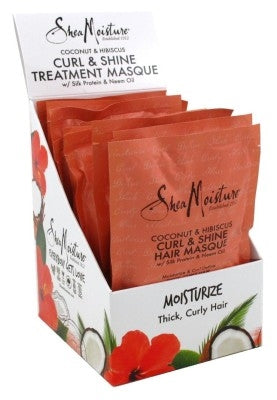 Shea Moisture Coconut&Hibiscus Curl Hair Masque 2oz(12in)