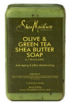 Shea Moisture Soap 8oz Bar Olive &amp; Green Tea Shea Butter