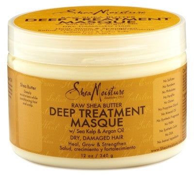 Shea Moisture Raw Shea Masque 12oz Jar