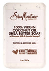 Shea Moisture Soap 8oz Bar 100% Virgin Coconut Oil &amp; Shea