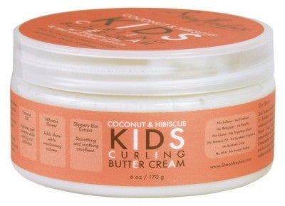 Shea Moisture Kids Curling Cream Coconut/Hibiscus 6oz Jar