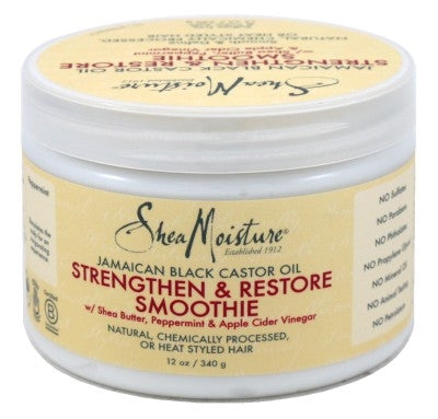 Shea Moisture Jamaican Black Smoothie Cream 12oz Jar