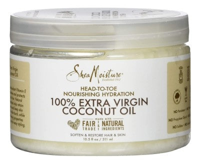Shea Moisture 100% Xtra Virgin Coconut Oil 10.5oz Head-To-Toe