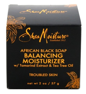 Shea Moisture African Black Soap Balancing Moisturizer 2oz