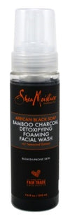 Shea Moisture African Black Soap Foaming Facial Wash 7.5oz