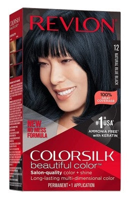 Revlon Colorsilk #12 Natural Blue Black