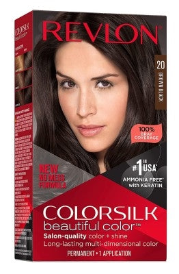 Revlon Colorsilk #20 Brown Black