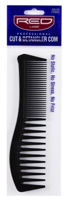 Kiss Red Pro Comb Cut & Detangler (12in)