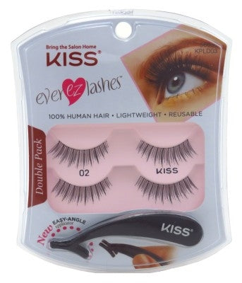Kiss Ever Ez 02 Lashes Double Pack