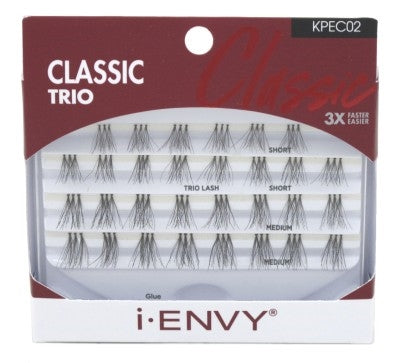 Kiss I Envy Trio Medium 30 Trio Classic Lashes