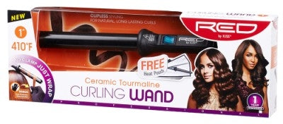 Kiss Red Curling Wand 1Inch