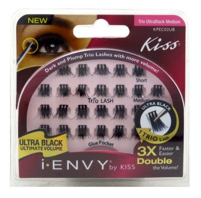 Kiss I Envy Trio Ultra Black Medium