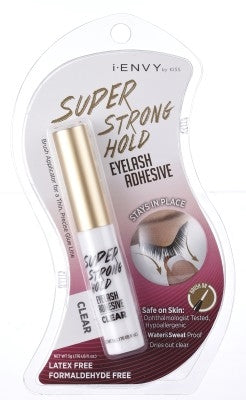 Kiss I Envy Eyelash Adhesive Super Strong Hold Clear 5 Gram