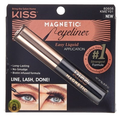 Kiss Magnetic Eyeliner Black 0.17oz