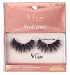 Kiss Vluxe Real Mink Lashes Champagne Pink