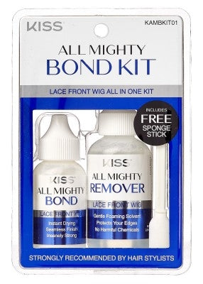 Kiss All Mighty Bond Lace Front Wig Glue Kit W/ Remover