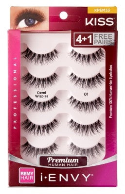 Kiss I Envy Beyond Naturale 01 Lashes Demi Wispies Value Pack