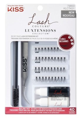 Kiss Lash Couture Luxtensions Faux Lash Extensions Kit