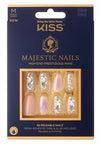 Kiss Majestic Nails Medium Length Pink