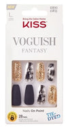 Kiss Voguish Fantasy Nails 28 Count Tie-Dyed Long